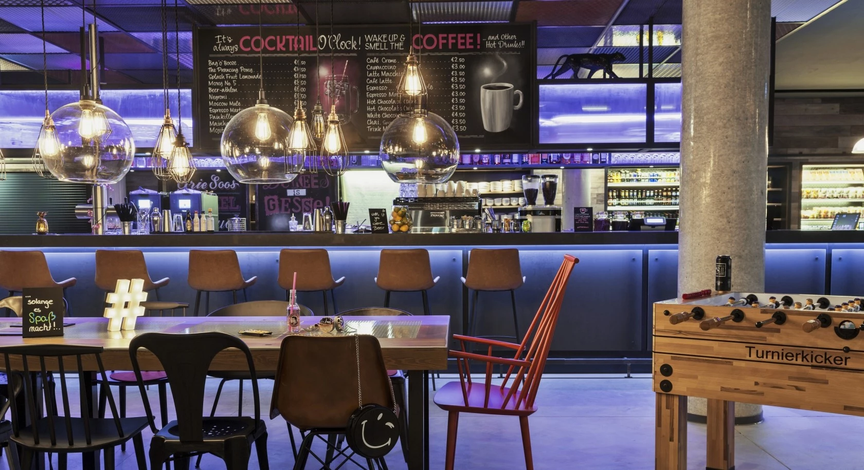 5 CUPS-Teesorten im Moxy Hotel