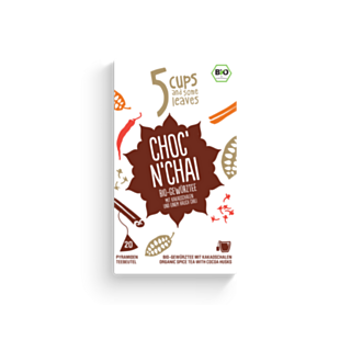 5 CUPS Choc'n Chai Bio Pyramidenbeutel